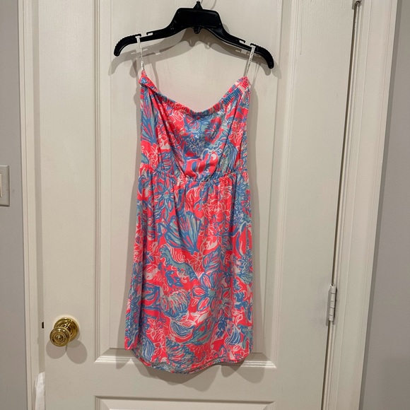 Lilly Pulitzer Strapless Dress/coverup NWT size Small - Picture 3 of 4